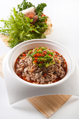 Hot and sour stewed lamb