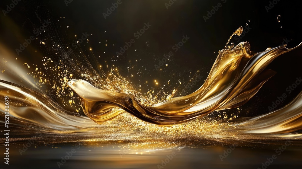 Poster abstract acceleration speed visual with fast-moving light lines and glowing trails