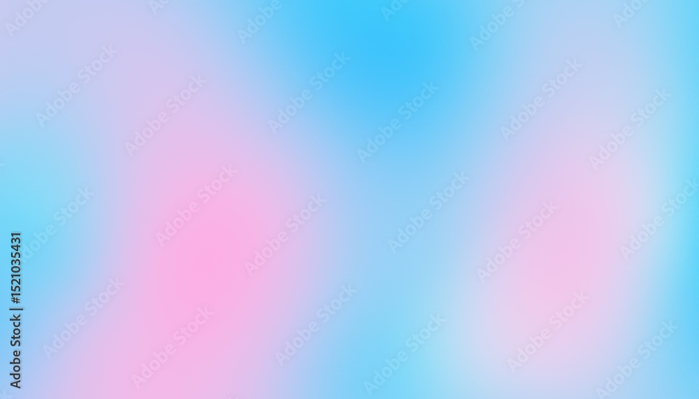 Leinwandbilder Blur and light noise abstract gradient overlay background colors blue and pink noise texture