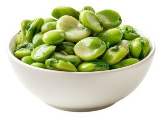 Broad beans bowl