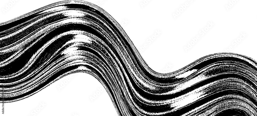 Aufkleber abstract metallic ripple pattern for design and decorative use