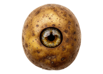 Brown potato eyes