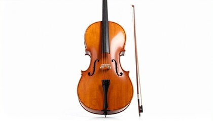 Fototapeta premium violin isolated on white background