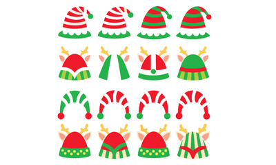 christmas hat vector