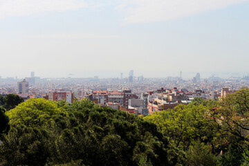 Espagne, Barcelone, le Parc Guell 