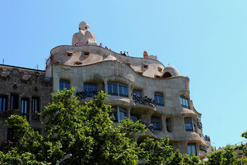 Espagne, Barcelone, architecture