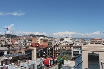 Espagne, Barcelone, vue panoramique 