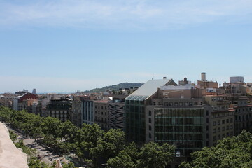 Espagne, Barcelone, vue panoramique 