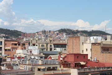 Espagne, Barcelone, vue panoramique 