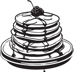 Pancakes Vector