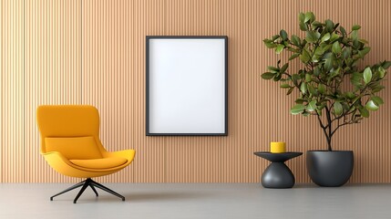 Bright and modern office space with minimalist decor