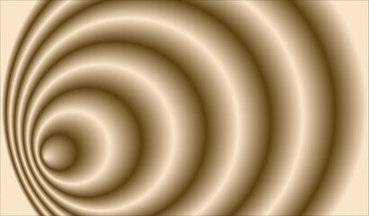 Abstract beige concentric circles background