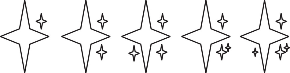 Shiny Star Design for Singles – Goma Style Minimalist Graphic