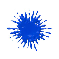 A drop of liquid spread over the surface. Abstract spatter