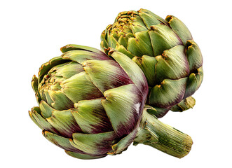 Obraz premium Two artichokes