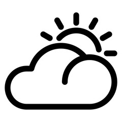 Cloudless sky with a sun in the middle. The sun is shining brightly and the sky is clear