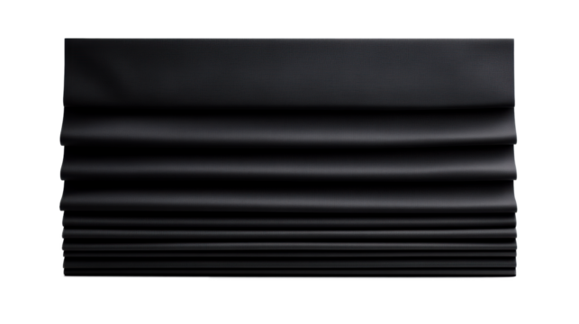 Black Blinds on Transparent Background