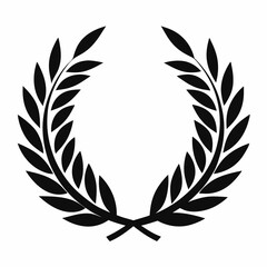 laurel wreath vector