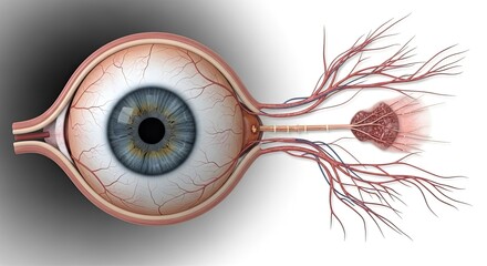 Eye Glaucoma Optic Nerve Damage Medical Vision Impairment