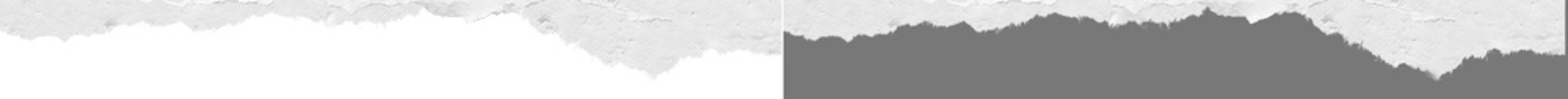 White set ripped paper png, Torn ripper paper sheet, Ripped edges, textures, banner background, transparent background