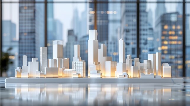 3d rendered statistical graph illustrating key concepts in business finance analysis