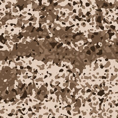 Minimalist abstract camouflage texture in desert-inspired tones, featuring a clean pattern and subtle digital drops for use in mobile covers, textile design, ads, and desktop background visuals.
