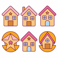 icon real estate vector illustration