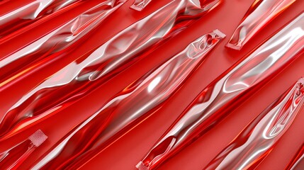 Stylish condom packaging mockup for innovative branding and marketing presentations