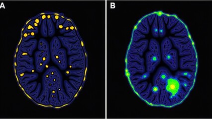 Technological Brain Comparison Images