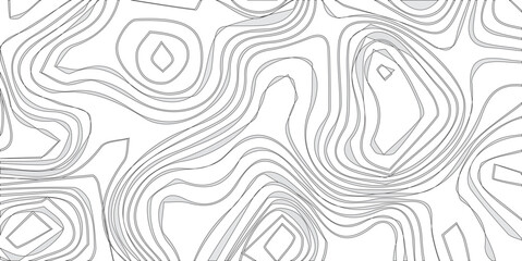 Topographic map background geographic line map with elevation assignments. Modern design with White background with topographic wavy pattern design.