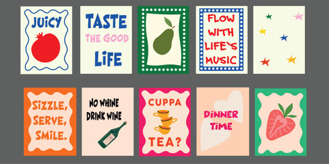 Summer bright banner design featuring sliced tomato, green broccoli, juicy pineapple, avocado halves, and fresh pomegranate. Perfect for promoting summer menus, food events, or healthy eating.