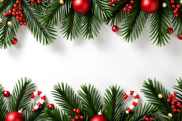 Merry Christmas and a happy New Year background