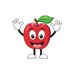 Apple Cartoon Character