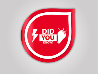  red flat sale web  banner for DID you know  banner and poster