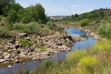 Tagus River, Almourol, Portugal