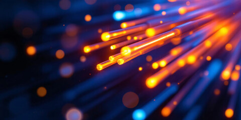 Fiber Optics & High-Speed Internet, Digital Data Transmission & Connectivity, Telecommunication & Network Technology