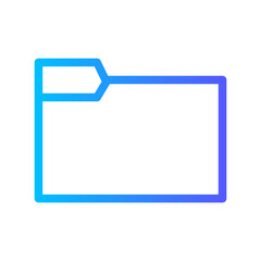 folder gradient icon