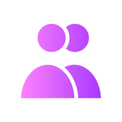 group gradient icon