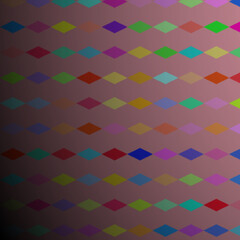 Vibrant Multicolored Diamond Pattern Background with Gradient Effect