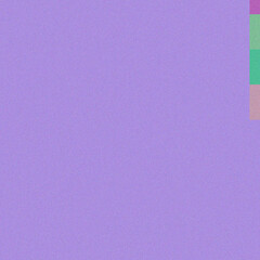 Abstract Pixel Art Composition on a Light Purple Background Creates a Visually Engaging Texture