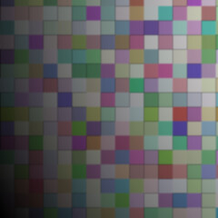 Intricate Mosaic of Multicolored Pixels Forms a Dynamic  Abstract Background Texture (Minimum 60 characters)