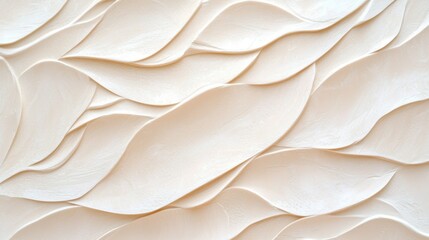 Abstract creamy pattern with layered flowing shapes in a texture