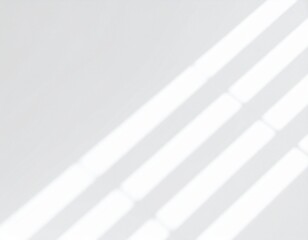 Obraz premium Lines of light and shadow on a white wall