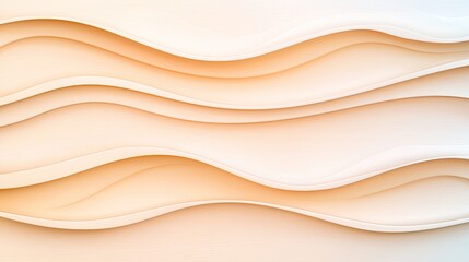 Obraz premium Abstract layers of soft flowing waves create a gentle gradient