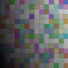 A Multitude of Pastel-Colored Squares Forming a Vibrant Abstract Mosaic Pattern