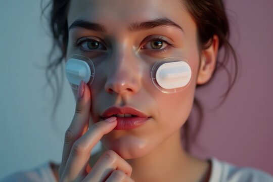 Revolutionizing Smoking Cessation and Hormonal Therapy: A Woman's Journey with a Futuristic AI-Controlled Contraception Patch