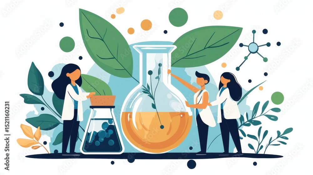 Poster a group of students engaged in a hands on science experiment in a laboratory setting using tools and