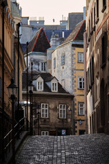 A typical street in Vienna