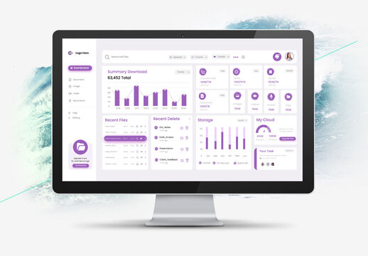 Storage Management Dashboard