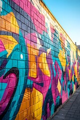 On the walls of the streets, vibrant graffiti artworks showcase the creativity of artists and the vitality of the city